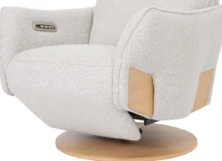 NEBRASKA RECLINER TUOLI SÄHKÖSÄÄDÖILLÄ BEIGE KANGAS