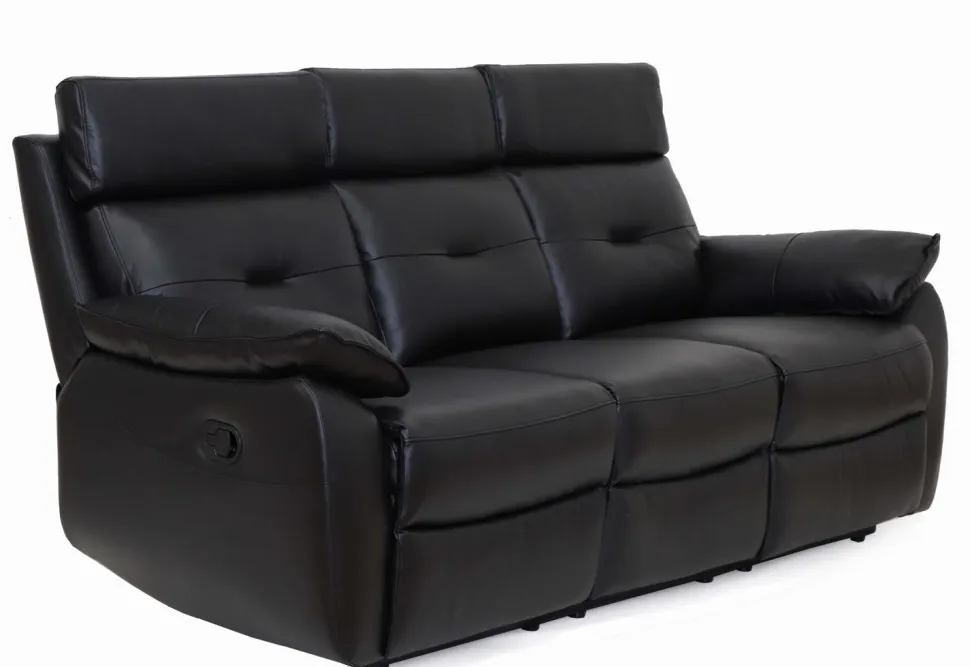 NEW YORK 3-ISTUTTAVA RECLINER SOHVA AIDOLLA NAHKALLA