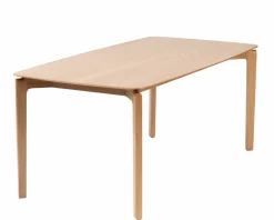 Norman tammi ruokapöytä 180x90 + 6 Austin tammituolia