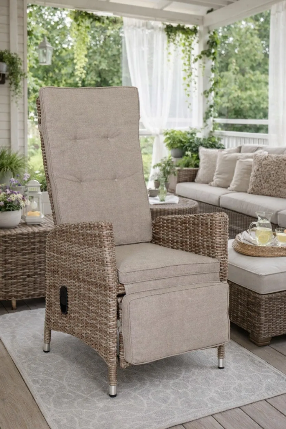 Palma polyrottinki recliner tuoli