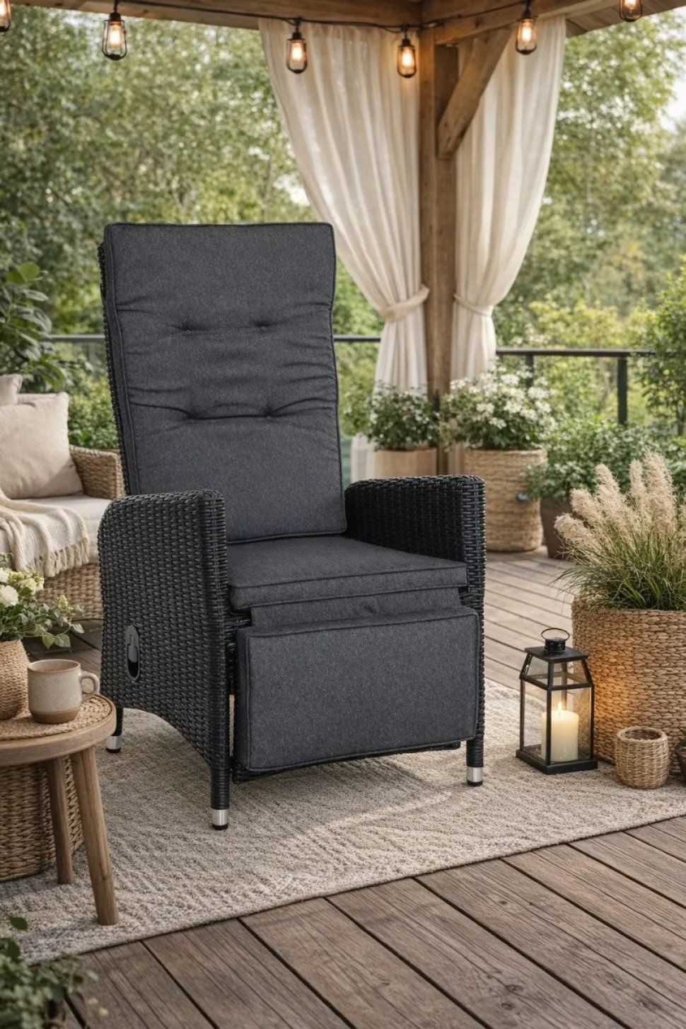 Palma polyrottinki recliner tuoli