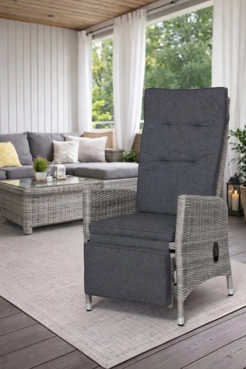Palma polyrottinki recliner tuoli
