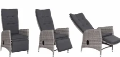Palma polyrottinki recliner tuolit ja pöytä