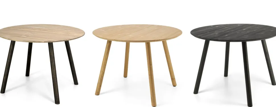 PALMA PYÖREÄ MÄNTY LANKKUPÖYTÄ 115 CM