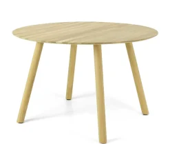 PALMA PYÖREÄ TAMMI LANKKUPÖYTÄ 115 CM