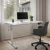 POWER SÄHKÖPÖYTÄ VALKOINEN 120X60 CM KANNELLA