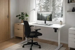 POWER SÄHKÖPÖYTÄ VALKOINEN 120X60 CM KANNELLA