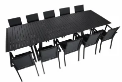 QUATTRO JATKETTAVA 300/200X110CM CM PUUTARHAPÖYTÄ