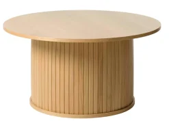 Ribbon pyöreä tammi sohvapöytä luonnonväri