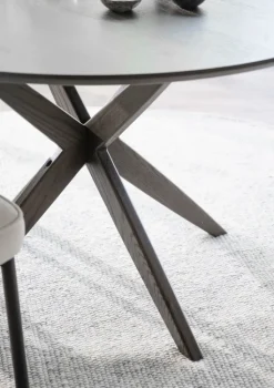 ROWICO CALVERTON PYÖREÄ RUOKAPÖYTÄ 120 CM