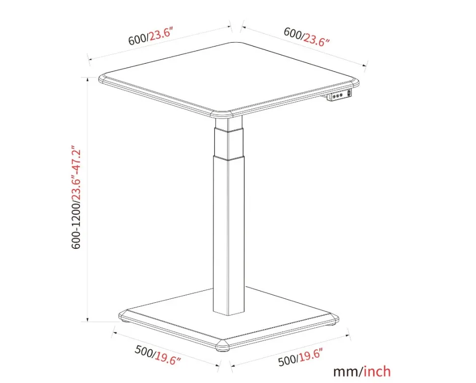 STOO DESK SINGLE COMPACT SÄHKÖPÖYTÄ