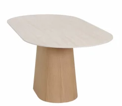 Travertine ruokapöytä keramiikkakannella