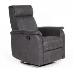 Trendi recliner tuoli harmaa