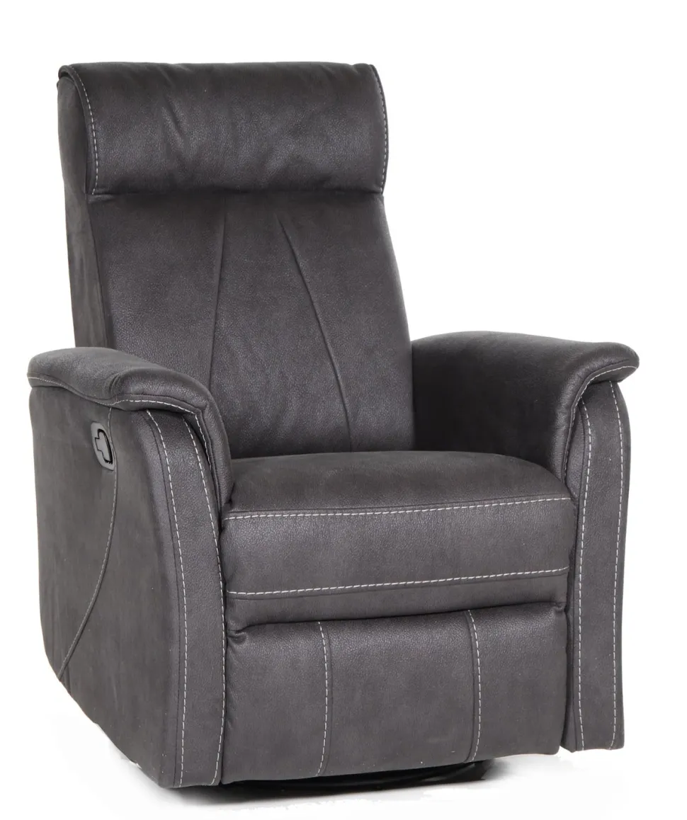 Trendi recliner tuoli harmaa