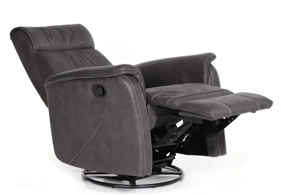 Trendi recliner tuoli harmaa